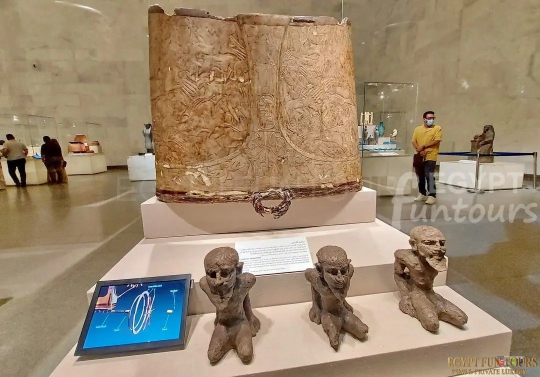 (NMEC) The National Museum of Egyptian Civilization - Dynastic Period Artifacts at the NMEC