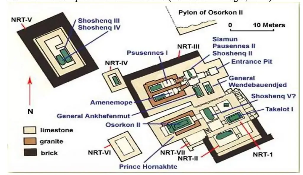 The Royal Necropolis Inside the Sacred Ground