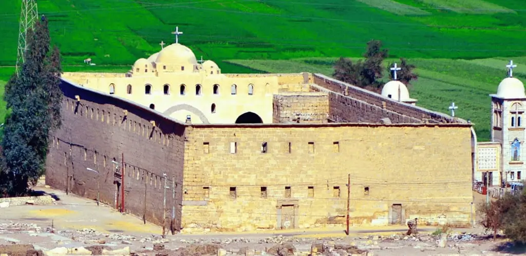 The White Monastery Deir el-Abiad A Pharaonic Silhouette