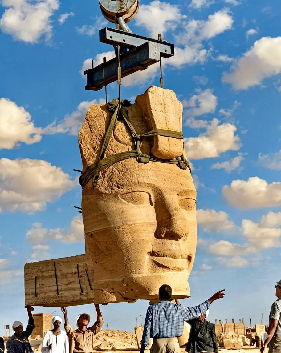 Transporting the Colossi A Heavy Lift