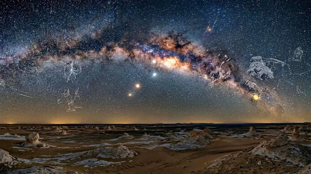 What You Will See A Celestial Map