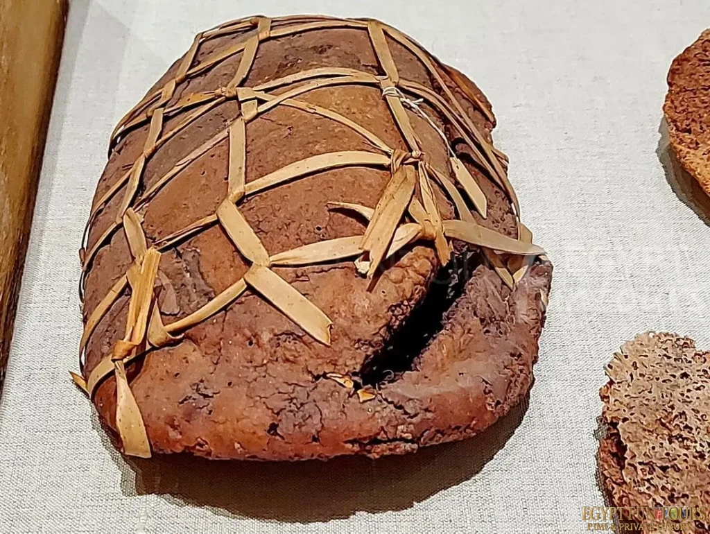 Ancient Egyptian food - Bread loaf - NMEC - Egypt Fun Tours