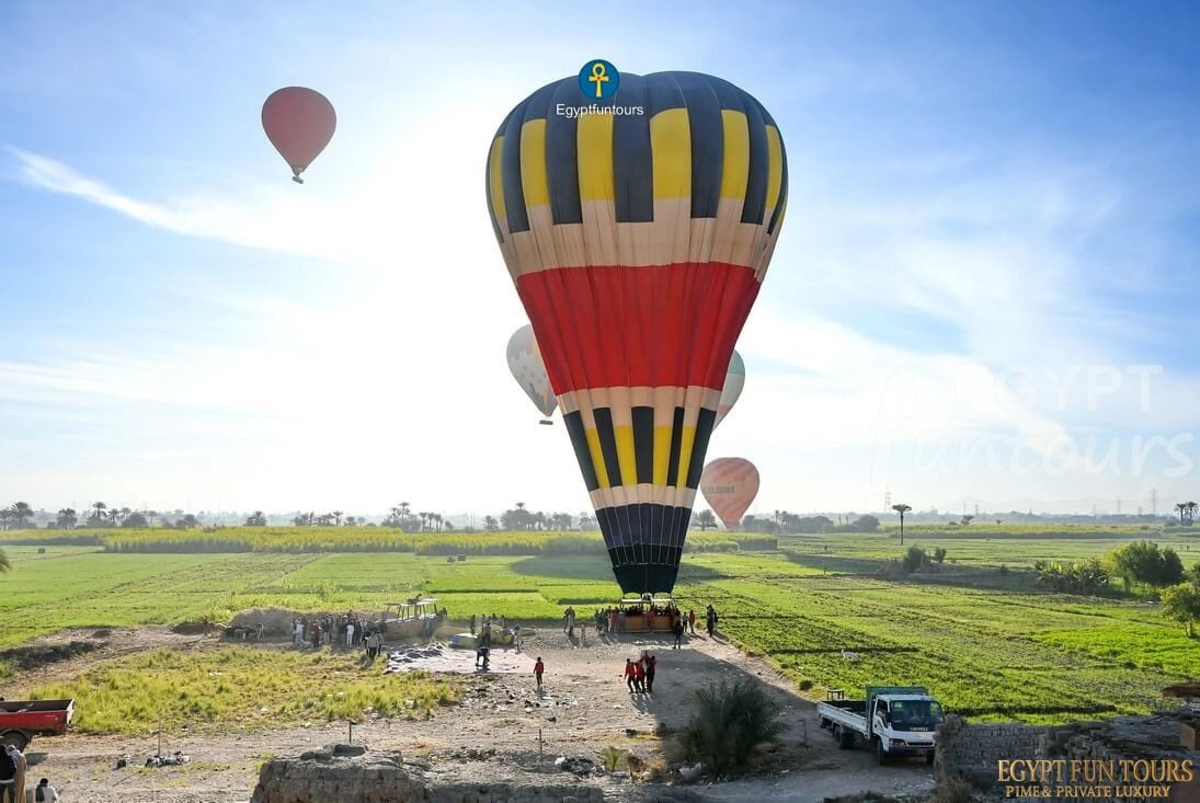 luxor hot air balloon - christmas and new year holidays - Luxor travel guide
