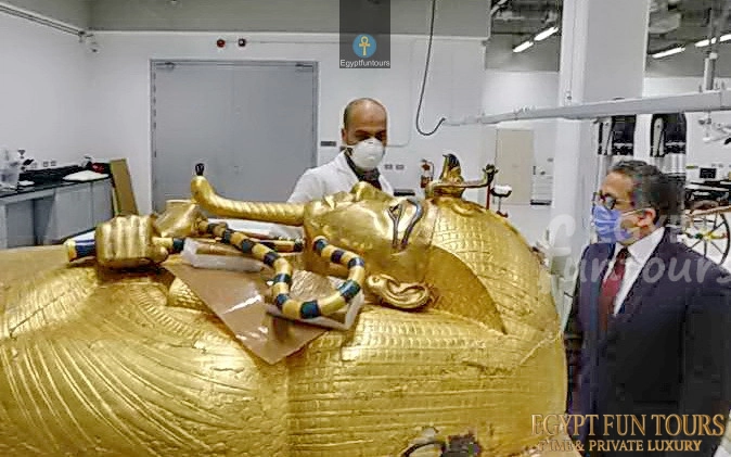 Tutankhamun Coffin - Egypt Fun Tours