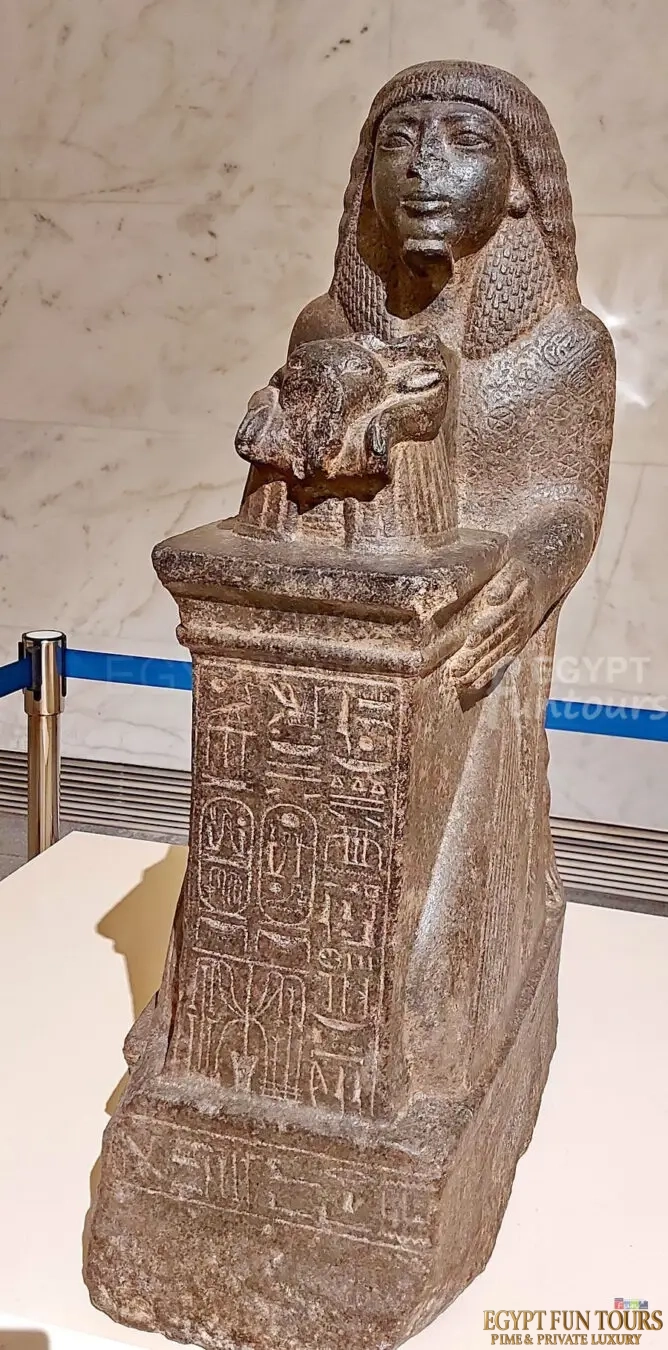 (NMEC) The National Museum of Egyptian Civilization - Dynastic Period Artifacts at the NMEC