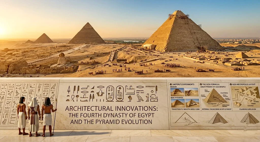 Architectural Innovations The Fourth Dynasty of Egypt and the Pyramid Evolution