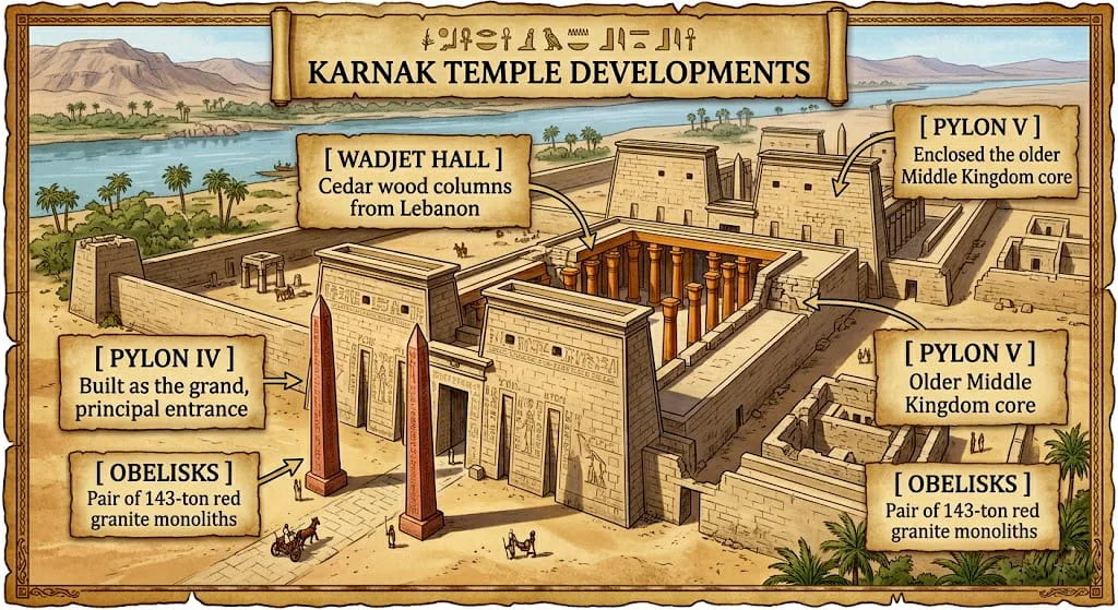 Architectural Mastery The Remodeling of Karnak