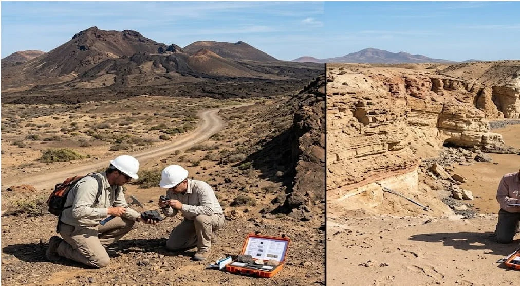 Comparative Geology A Side-by-Side Analysis - Geology of the Black and White Deserts