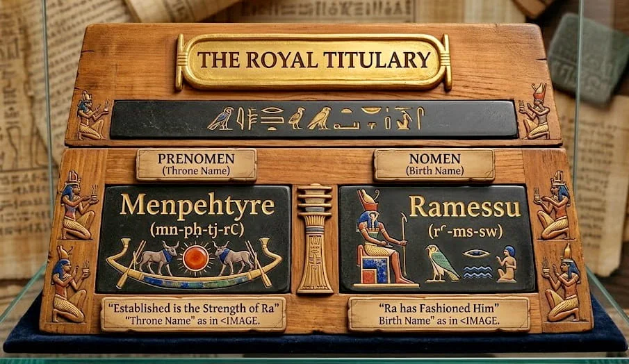 From Paramessu to Ramesses I The Coronation and Titles