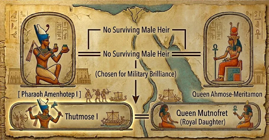 Succession and Legacy – Passing the Scepter to Thutmose I