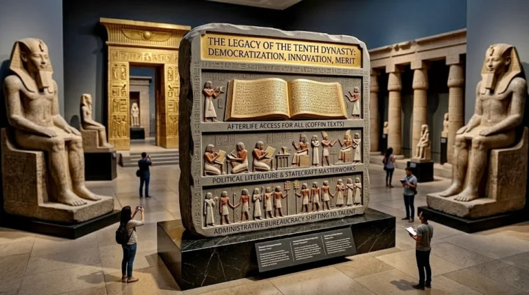 Tenth Dynasty of Egypt Kings and the First Intermediate Period