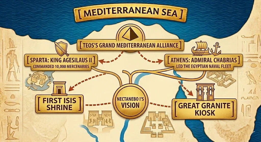 The Ambitious Offense and Betrayal of King Teos