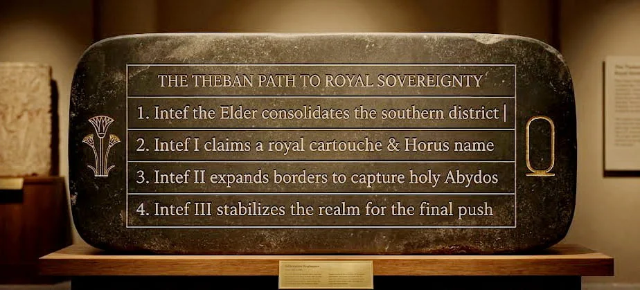 The Bold Declaration of Kingship Sehertawy Intef I