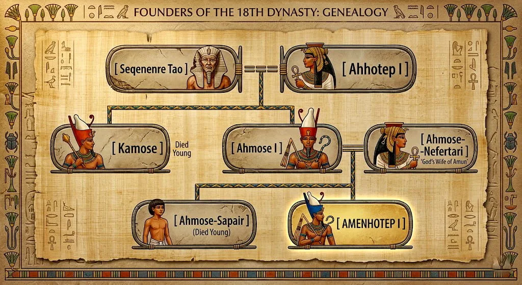 The Boy King and the Great Matriarch – The Regency of Ahmose-Nefertari