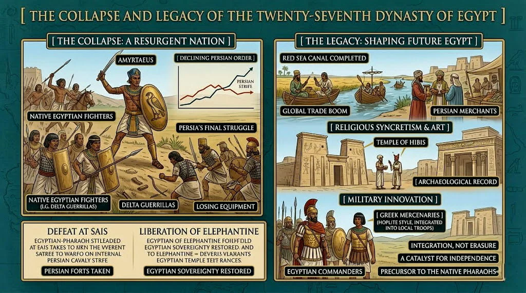 The Collapse and Legacy of the Twenty-Seventh Dynasty of Egypt