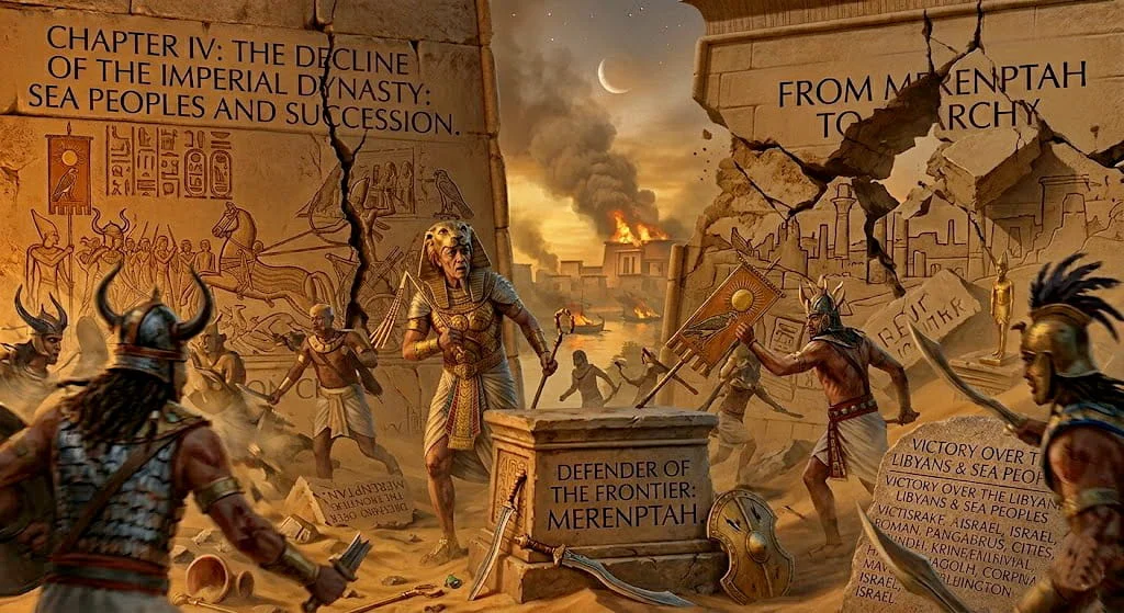 The Decline of the Imperial Dynasty Sea Peoples and Succession
