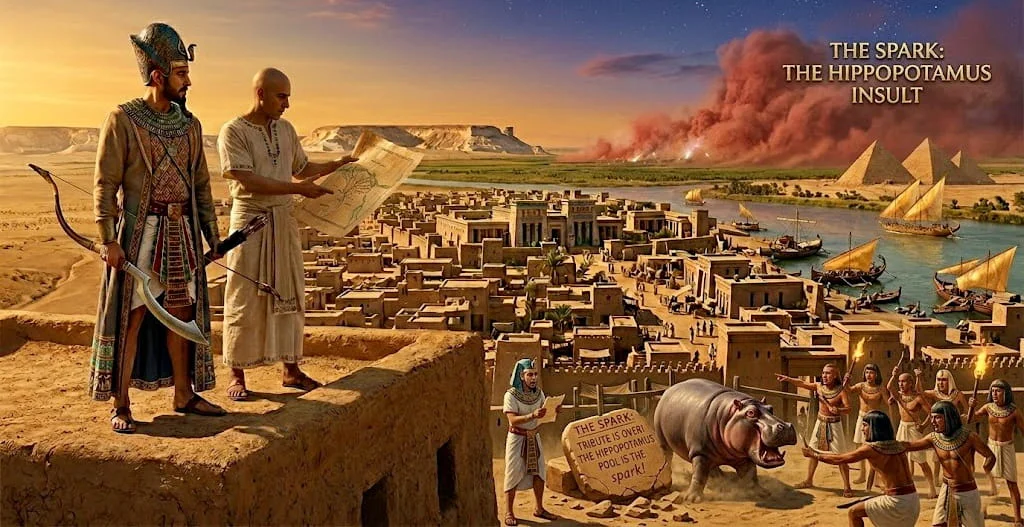 The Fifteenth Dynasty of Egypt The Spark of the Hippopotamus Insult