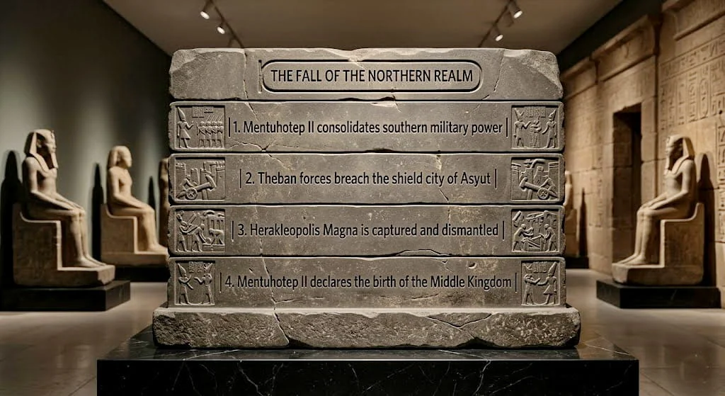 The Final Confrontation Mentuhotep II and the Theban Triumph