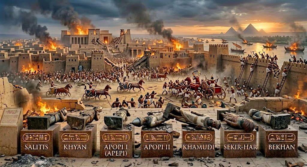The Final Showdown The Fall of the Fifteenth Dynasty of Egypt