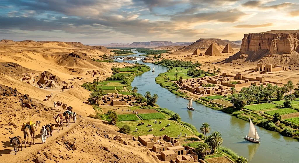 The Geography and Environmental Context of Ancient Nubia