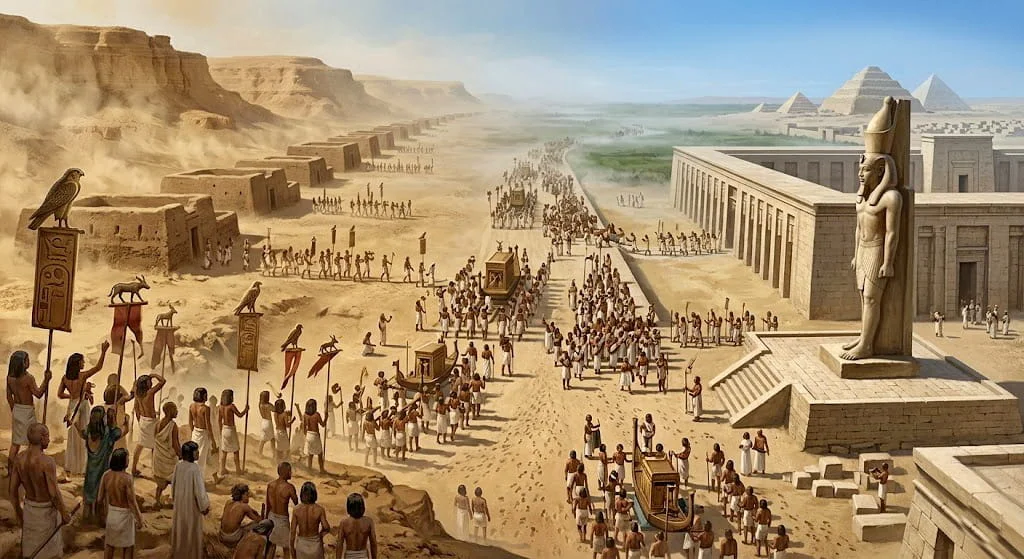 The Great Shift From Abydos to Saqqara