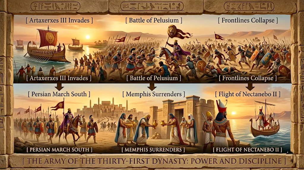 Thirty-first Dynasty of Egypt: The Iron Fist of Artaxerxes III and the Fall of Memphis
