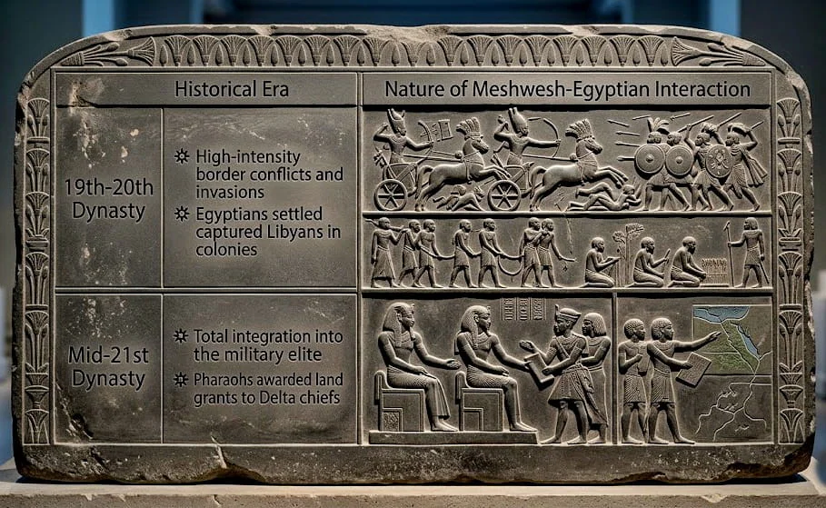 The Meshwesh Migration and Egyptian Integration