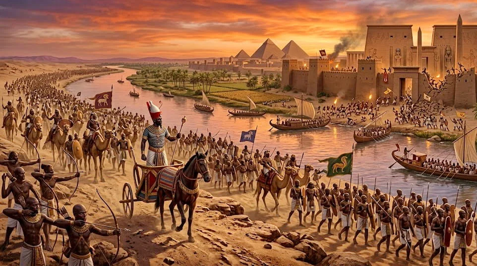 The Nubian Kingdom of Kush and the Conquest of Egypt
