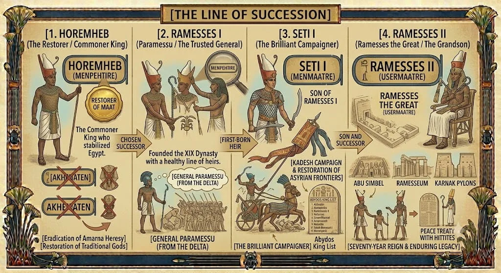 The Peaceful Transition to the Nineteenth Dynasty
