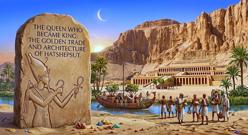 The Queen Who Became King The Golden Trade and Architecture of Hatshepsut