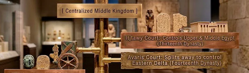 The Rise of Avaris and the Fourteenth Dynasty