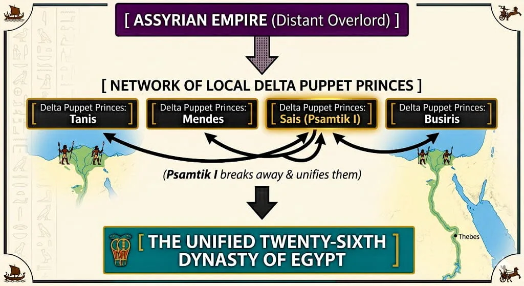 The Rise of Psamtik I and the Reunification of Egypt