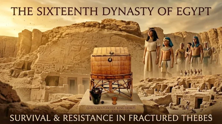 The Sixteenth Dynasty of Egypt Survival and Resistance in Fractured Thebes