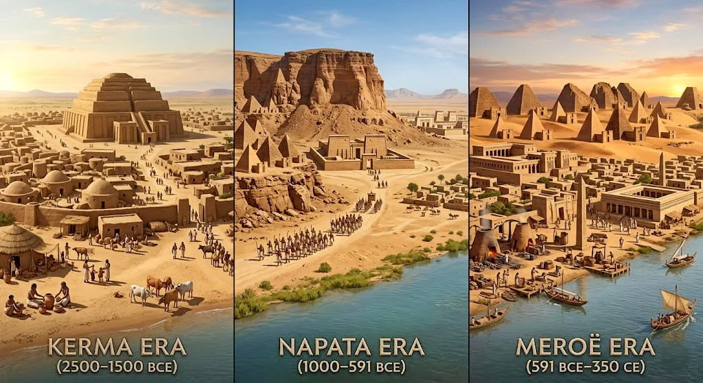 The Three Eras of Kush Chronology of an Empire