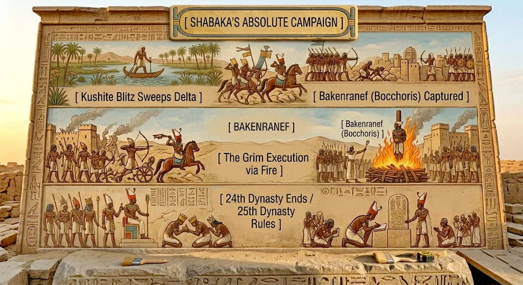 The Tragic Climax Shabaka and the Fate of Bocchoris