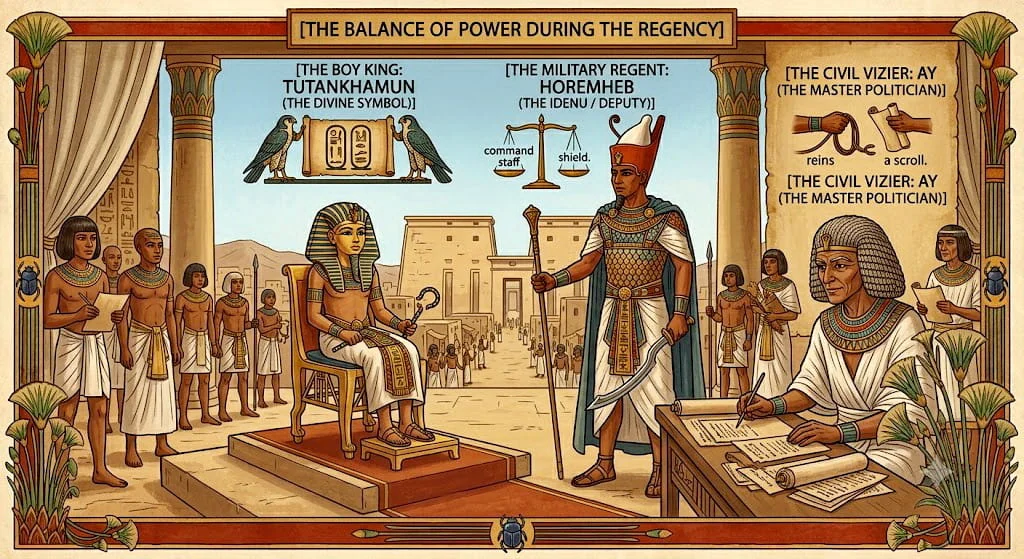 The Tutankhamun Regency Ruling from the Shadows
