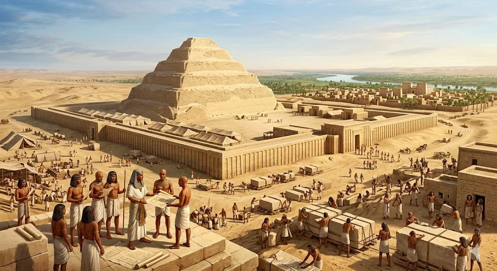 Third Dynasty Architectural and Administrative Foundation of the Old Kingdom