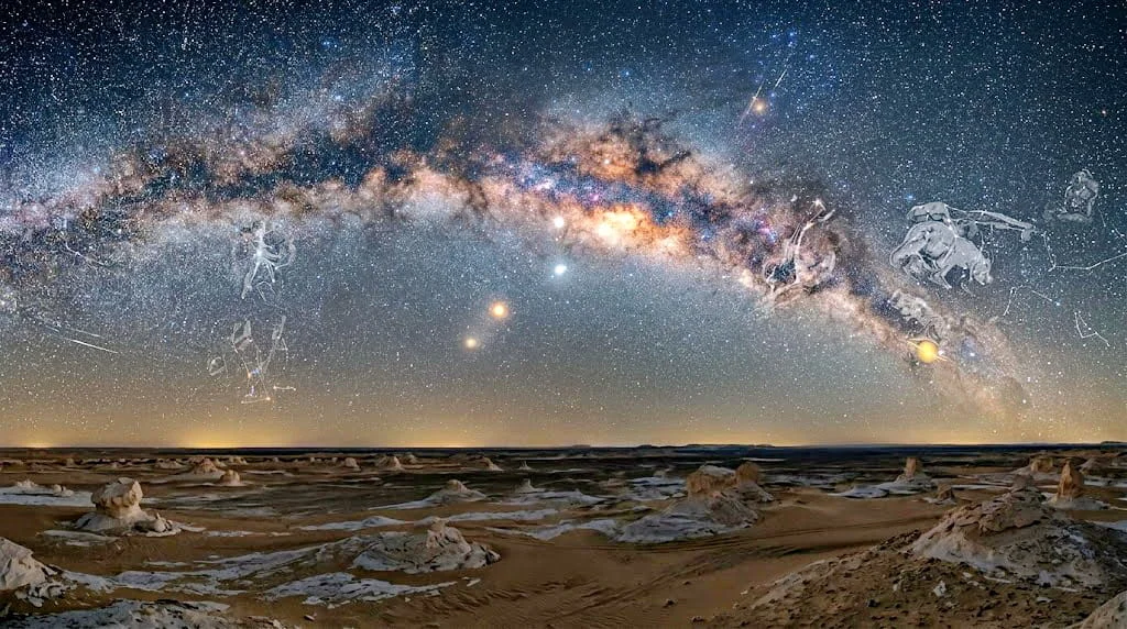What You Will See A Celestial Map - Stargazing in Bahariya Oasis