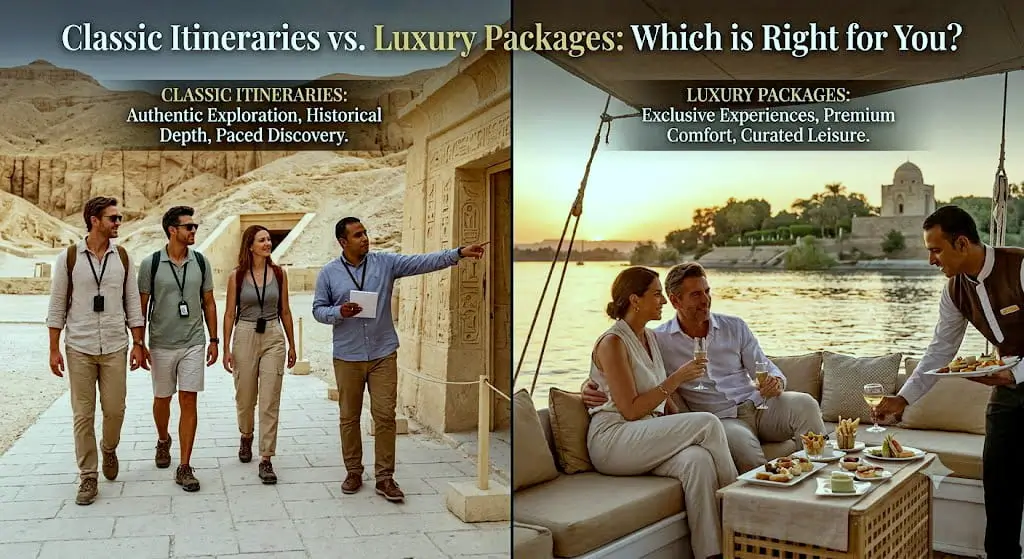 Classic Itineraries vs. Luxury Packages Which is Right for You