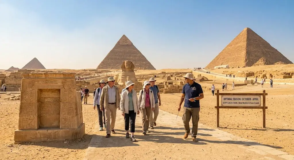 The Best Time of Year for an Egypt Classic Tour