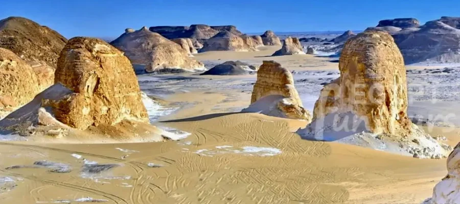 2-Day White Desert & Bahariya Oasis Private Safari; A Surreal Expedition from Cairo - white desert