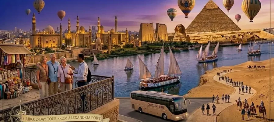 2 Days Cairo Tour From Alexandria Port