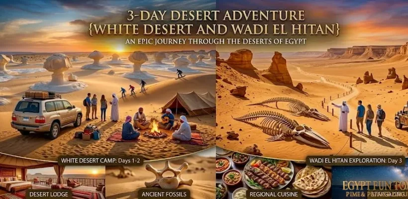 3-day Desert Adventure {White Desert and Wadi El Hitan}