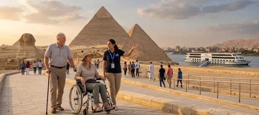 8-Day Accessible Egypt Tour Mobility-Friendly Cairo & 5-Star Nile Cruise