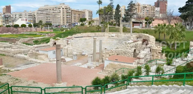 Alexandria day trips tours - Things to do in Alexandria - Roman Amphitheater at Kom Eddikka