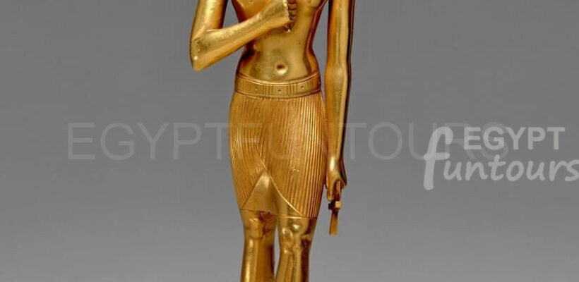 Amuns Golden Statuette Ancient Egyptian Artifacts Egypt Fun Tours