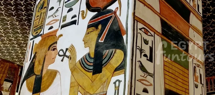 Ankh and Goddess Isis The Key of life by the Ancient Egyptians Egypt Fun Tours