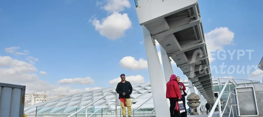 Bibliotheca Alexandrina Library - cairo and alexandria from luxor - 9-day egypt tour