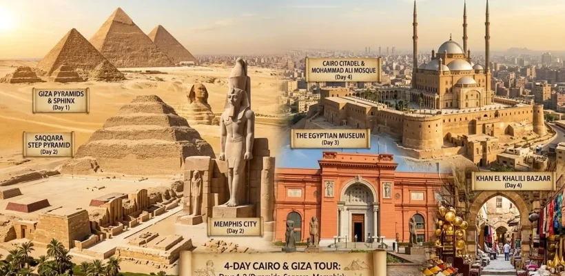 Cairo Tour Package - 4 Days Short Vacation