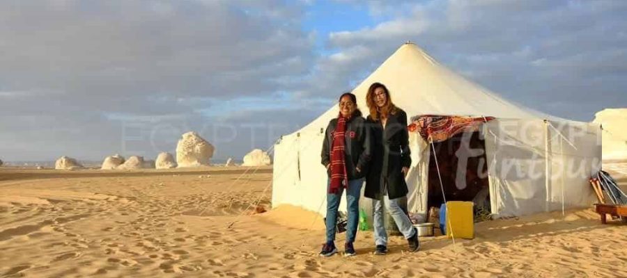 Camping in the Desert is a great option for adventurous travelers Egypt Fun Tours
